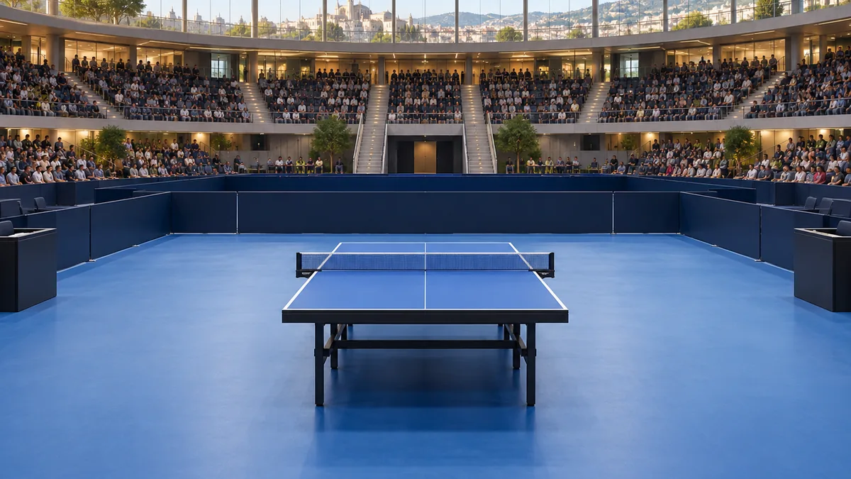 Coupe du monde de tennis de table 2027 à la Sud de France Arena de Montpellier
