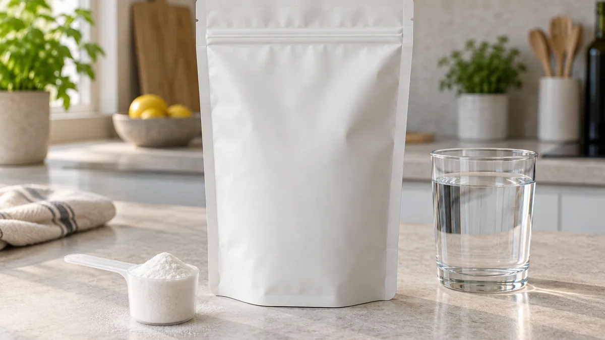 Sachet de créatine Bulk monohydrate en poudre