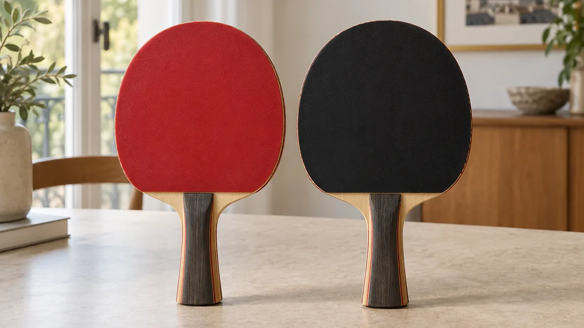 Raquette de tennis de table Butterfly Timo Boll avec ses deux faces