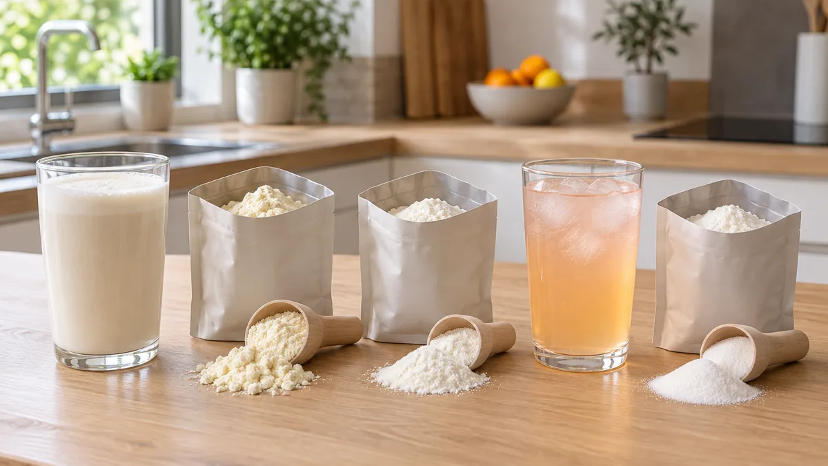 Comparaison entre Bulk Pure Whey, Whey Isolate et Clear Whey